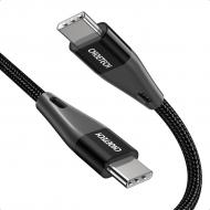 Кабель Choetech USB 2.0 USB Type-C, 60 ватт 2 м black (XCC-1004-BK)