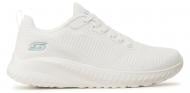 Кроссовки женские Skechers BOBS SQUAD CHAOS 117209 OFWT р.36,5 белые