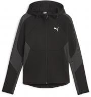 Джемпер Puma Evostripe Full-Zip Hoodie 67607301 р.XS черный