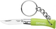 Нож складной Opinel Keychain №2 VRI Inox. Колір - салатовий 204.65.17 Нож складной Opinel Keychain №2 VRI Inox. Колір - салатовий 204.65.17