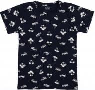 Футболка для хлопчика Фламінго р.134 темно-синій 864-124