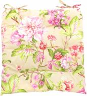 Подушка на стул Весенний сад 45х45 см зеленый Теамо