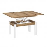 Стол-трансформер ART IN HEAD Батерфляй 900(1200)x600x510мм дуб эвок прибрежный/белый Стол-трансформер ART IN HEAD Батерфляй 900(1200)x600x510мм дуб эвок прибрежный/белый