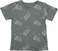 Футболка для мальчика Фламинго р.134 хаки 864-124