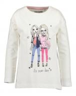 Реглан для девочки Blue Seven вкуснятина р.122 белый 750723 X*