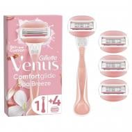 Станок для гоління Gillette Venus Comfortglide Spa Breeze + 4 змінних катриджі