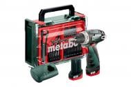 Шуруповерт аккумуляторный Metabo PowerMaxx BS Basic Set 600080710