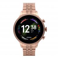Смарт-годинник Fossil Gen 6 rose gold-tone stainless teel (FTW6077)