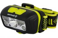 Фонарик на голову WERTVOLL черный с желтым RX-8014
