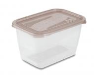 Ємність для мікрохвильової печі Keeeper прямокутна "Fredo Fresh" 0,75 л сіра