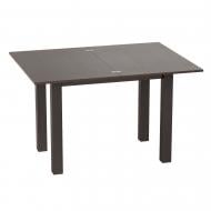 Стол-трансформер ART IN HEAD Фаст Glass 900(1200)x600x750мм венге/бежевый матовый/венге Стол-трансформер ART IN HEAD Фаст Glass 900(1200)x600x750мм венге/бежевый матовый/венге