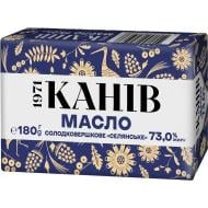 Масло Канів Селянське солодковершкове 73% 180 г Масло Канів Селянське солодковершкове 73% 180 г