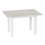 Стол-трансформер ART IN HEAD Фаст Glass 900(1200)x600x750мм ателье светлый/жемчужный/белый Стол-трансформер ART IN HEAD Фаст Glass 900(1200)x600x750мм ателье светлый/жемчужный/белый