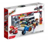 Конструктор BanBao Speed Racing Гараж 8630 Конструктор BanBao Speed Racing Гараж 8630