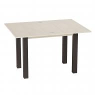 Стіл-трансформер ART IN HEAD Фаст Glass 900(1200)x600x750мм гікорі рокфорд світлий/білий/венге Стіл-трансформер ART IN HEAD Фаст Glass 900(1200)x600x750мм гікорі рокфорд світлий/білий/венге