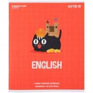 Тетрадь школьная English 48 листов линия K23-240-18 KITE