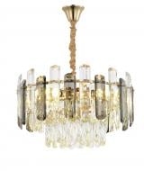 Люстра потолочная Sensio Estela 4xE14 золото/хром/черный PA-89010-400