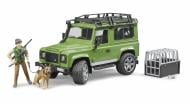 Набір Bruder Автомобіль Land Rover Defender з фігуркою лісника та собаки 1:16 02587