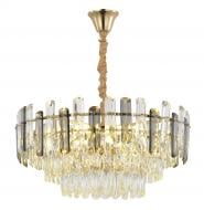 Люстра потолочная Sensio Estela 8xE14 золото/хром/черный PA-89010-600