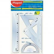 Набор для черчения Essentials Medium прозрачный MP.242820 Maped