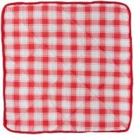 Подушка на стул Красная клетка 35х35 см La Nuit
