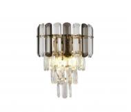 Світильник настінний Sensio Estela E14 золотисто-сріблястий PA-89010WL