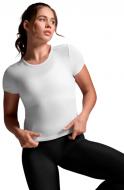 Топ 2XU Fluid Ribbed Crop Tee WR7413a_WHT/WHT р.XL белый