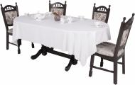 Скатерть TABE тефлон 150x180 см белый Karna