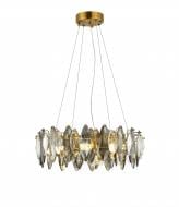 Люстра стельова Sensio Modula 8xE14 золото/хром/чорний PA-8035-D600