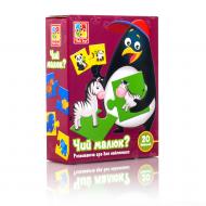 Развивающая игра Vladi Toys Чей малыш? VT1804-26 Развивающая игра Vladi Toys Чей малыш? VT1804-26