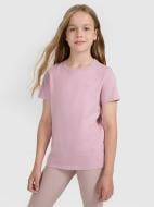 Футболка 4F TSHIRT F2397 4FJWAW25TTSHF2397-56S р.128 розовый Футболка 4F TSHIRT F2397 4FJWAW25TTSHF2397-56S р.128 розовый