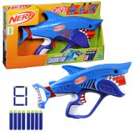 Бластер Hasbro игрушечный Шаркфаер серии Nerf Wild F8645