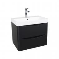 Тумба консольна Aqua Rodos Vista Black-Matt з умивальником Deep 60 см Тумба консольна Aqua Rodos Vista Black-Matt з умивальником Deep 60 см