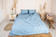 Комплект постельного белья 2.0 голубой Ecotton