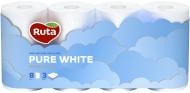 Туалетная бумага Ruta Pure White трехслойная 8 шт.