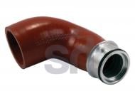 Патрубок інтеркулера SEAT IBIZA; SKODA FABIA II, OCTAVIA, SUPERB; VW CADDY 1.9D/2.0D 05.03- (DCW095TT THERMOTEC)