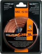 Кабель акустический + клеммы для обжима Mystery MSC-15/10