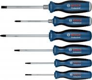 Набір викруток Bosch Professional 6 шт. SL/PH/PZ/TX 1600A02CV3