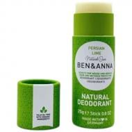 Крем-дезодорант унисекс BEN&ANNA Персидский лайм в эко упаковке (мини) 25 г