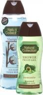 Косметический набор Natural Collection шампунь Экстракт хлопка + гель для душа Мексиканское авокадо