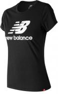 Футболка New Balance ESSENTIALS STACKED LOGO WT91546BK р.XS чорний