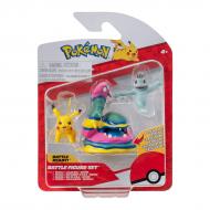 Набор игровых фигурок Pokemon W19 Мачоп, Пикачу, Алола Мак PKW3597