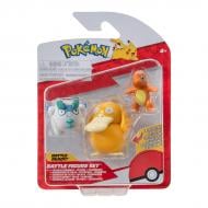 Набор игровых фигурок Pokemon W19 Чармандер, Галарский Дарумака, Псайдак PKW3598