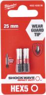 Бита Milwaukee HEX 2 шт. 4932430896