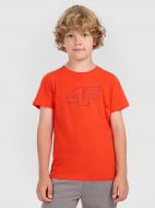 Футболка 4F TSHIRT M2417 4FJWAW25TTSHM2417-62S р.146 оранжевый