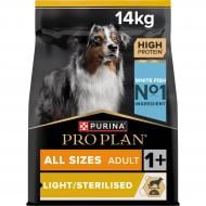 Корм сухой ProPlan by Purina с избыточной массой тела и/или стерилизованных с белой рыбой 14 кг