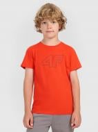 Футболка 4F TSHIRT M2417 4FJWAW25TTSHM2417-62S р.164 оранжевый
