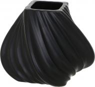 Ваза Eddy 26,5х26,5х23 см черная 23 см