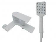 Смеситель для ванны AiM белый DG01130 frosted white