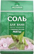 Соль для ванны Желана с эфирным маслом мяты 500 г